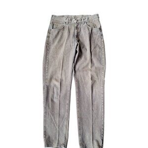 Vintage L.L.Bean Double L Natural Fit Mens Jeans 34x34 Beige Denim Made In USA 1